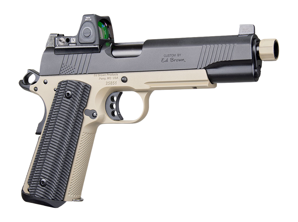 NIB,Ed Brown  SF SOCOM Gen4 45 ACP 8+1 5" Black Nitride Threaded Barrel.-img-1