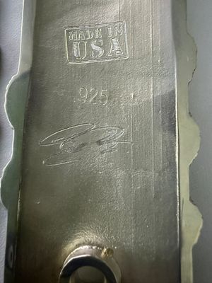 DON'T THREAD ON ME,, 1911 Government-Commander-Silver .925 Grips.