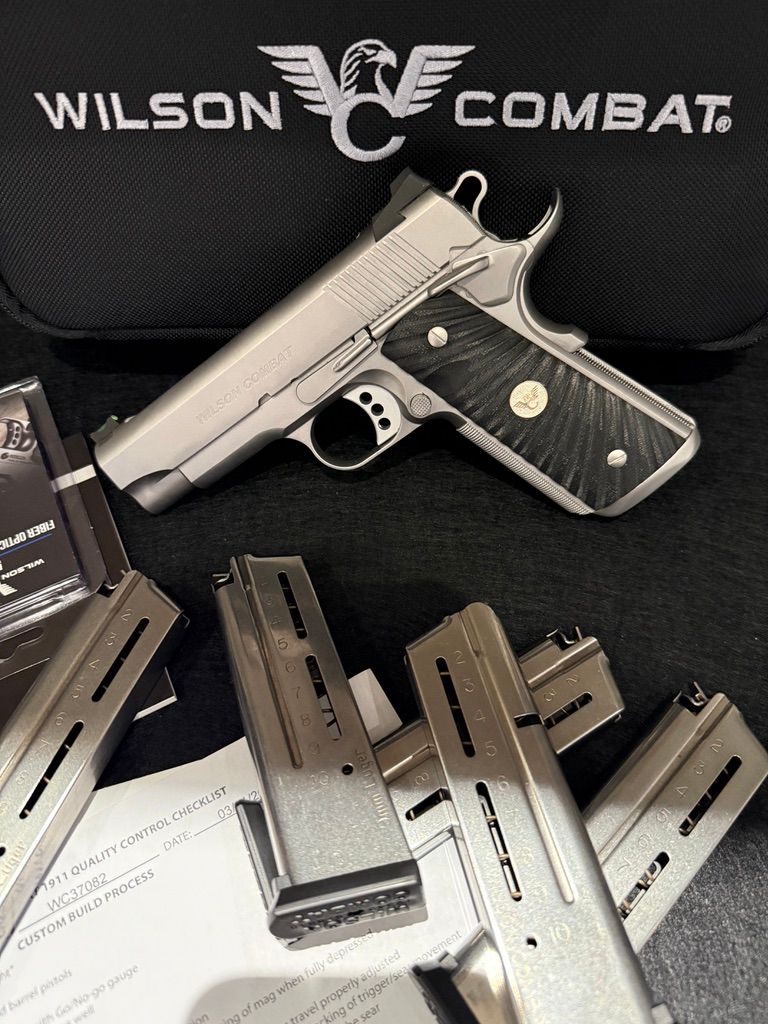 WILSON COMBAT, TACTICAL SUPERGRADE PROFESSIONAL 9MM