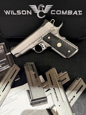 WILSON COMBAT, TACTICAL SUPERGRADE PROFESSIONAL 9MM