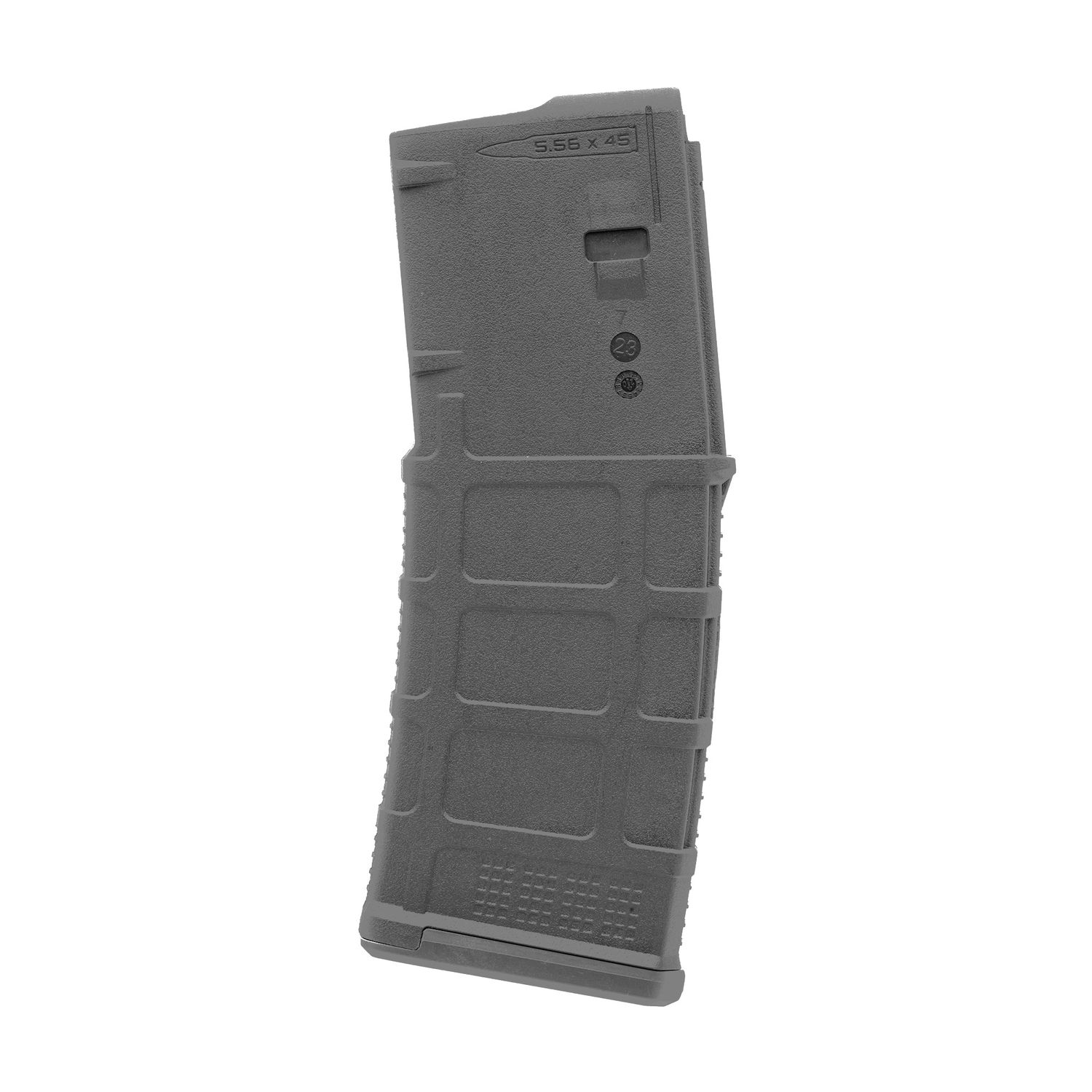 Magpul Industries, PMAG, 223 Remington/5.56 NATO, Designed For Users Who Reside in Areas With Magazine Capacity Restrictions But Desire a Standard 30-round Magazine Form, 10 Rounds, Fits AR Rifles, Bl