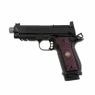 WILSON COMBAT, EDC X9 2.0, 9mm, Lightrail, Optic Cut for RMR/SRO, Magwell, Ambi Safety, Threaded Barrel, Black