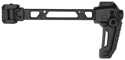 Strike Industries FSADUALSTOCK Black 6061-T6 Aluminum 9.44 OAL 1913 Pic Rail Mount, Stock