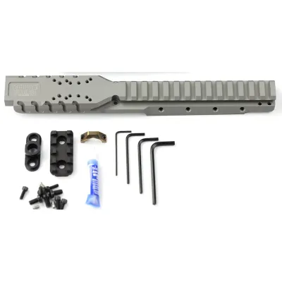 SAMSON MANUFACTURING CORP - Hannibal Rail for Ruger Mini-14 &amp; Thirty-2007/Earlier Gray