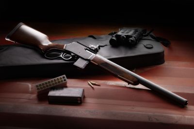 Henry H23 Supreme .300 Blackout,Integrally suppressed.