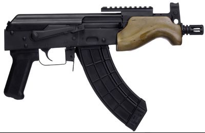 Century Arms Draco Micro 7.62 X 39 6.25" Barrel 30-Rounds Polymer Grips USA MADE.