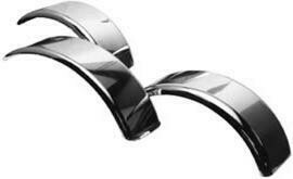 FENDERS FOR WHEEL SIZE 8" CHROME