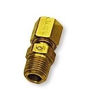 Male Connector for 3/8 - 24 UNF to 1/8 NPT