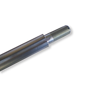 1&quot; x 38&quot; Stepped Steel Axle