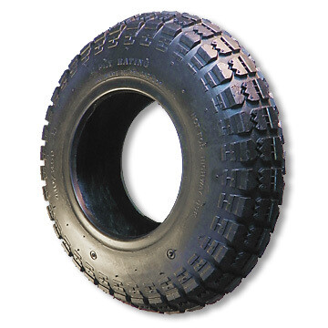 410/350 X 6 UNIVERSAL TIRE, 4 PLY, 4.0″ WIDE, 12.5″ OD