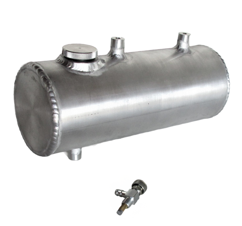 Fuel Tank Aluminum 4" dia x 10" Long
