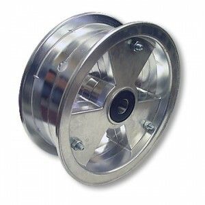 8&quot;x3&quot; TRI STAR ALUMINUM 2 PIECE WHEEL