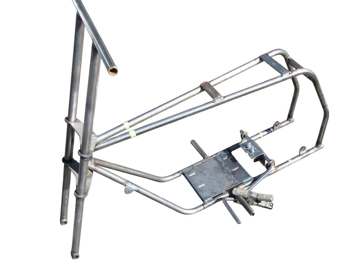 909 Minibike Frame and Fork With Scrub Brake