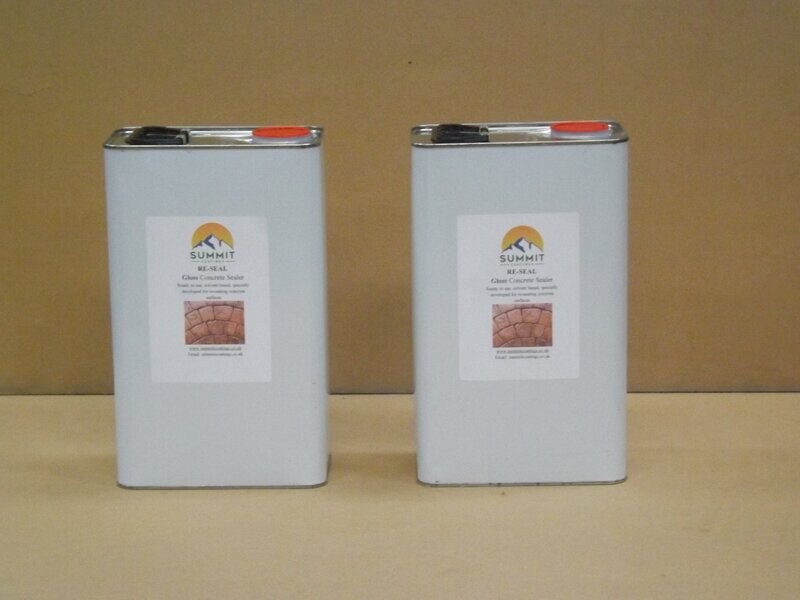 Reseal Pattern Imprinted Concrete Sealer Gloss 10ltrs