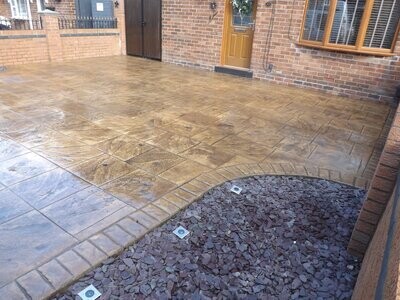 Reseal Pattern Imprinted Concrete Gloss, Solvent Based Sealer