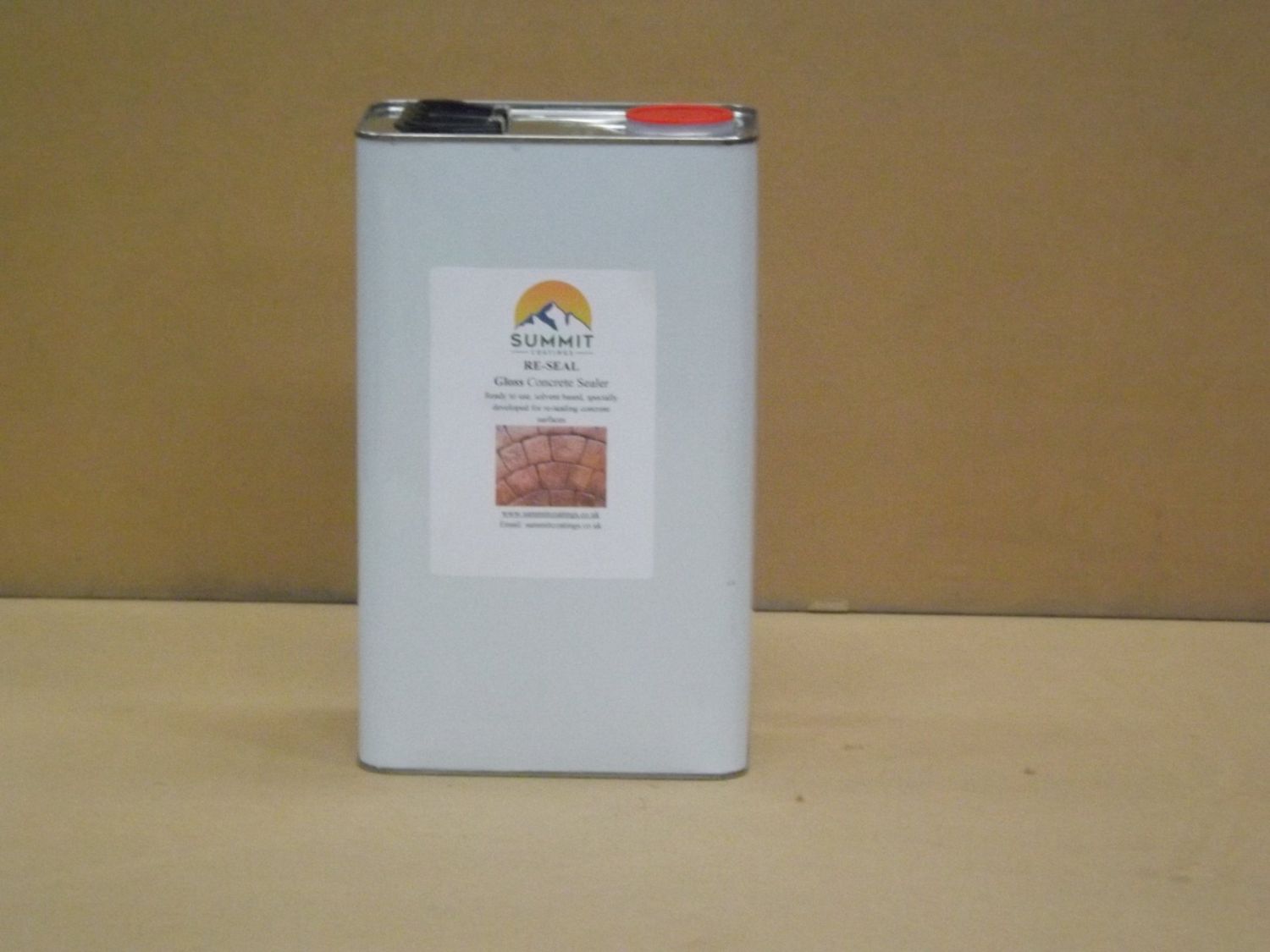 Reseal Pattern Imprinted Concrete Sealer Gloss 5ltrs