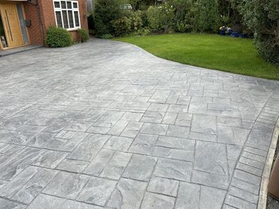Reseal Pattern Imprinted Concrete Matt Sealer