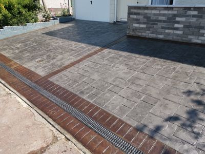 Pattern Imprinted Concrete Water Based Matt Sealer