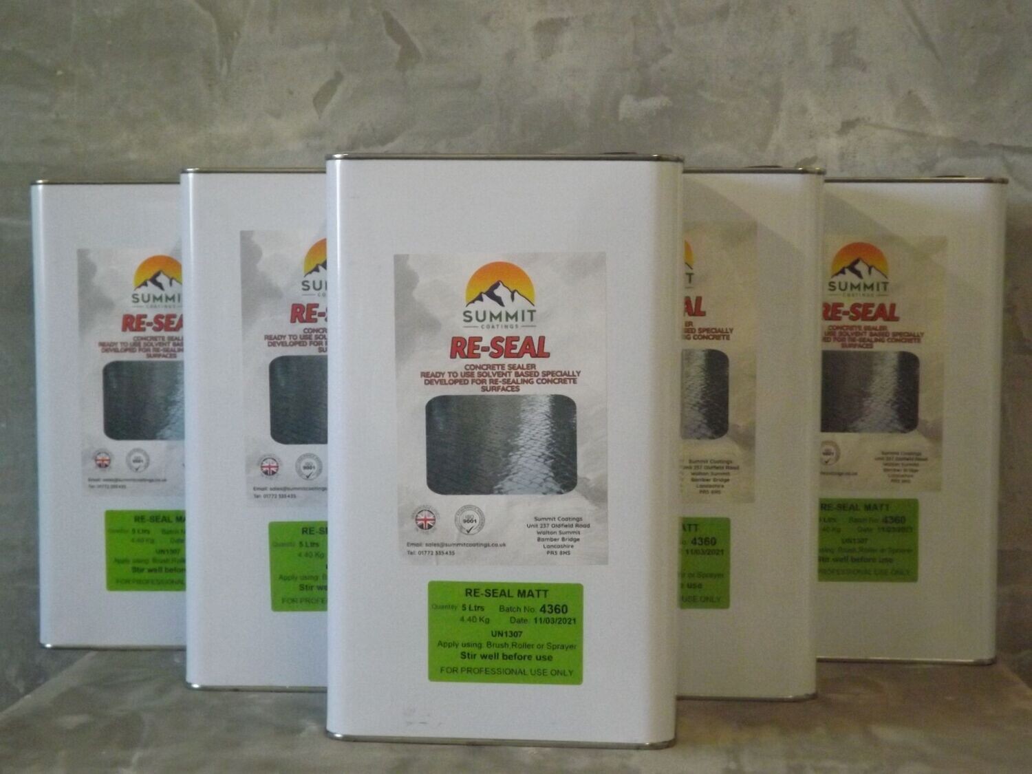 Reseal Pattern Imprinted Concrete Sealer Matt 25ltrs