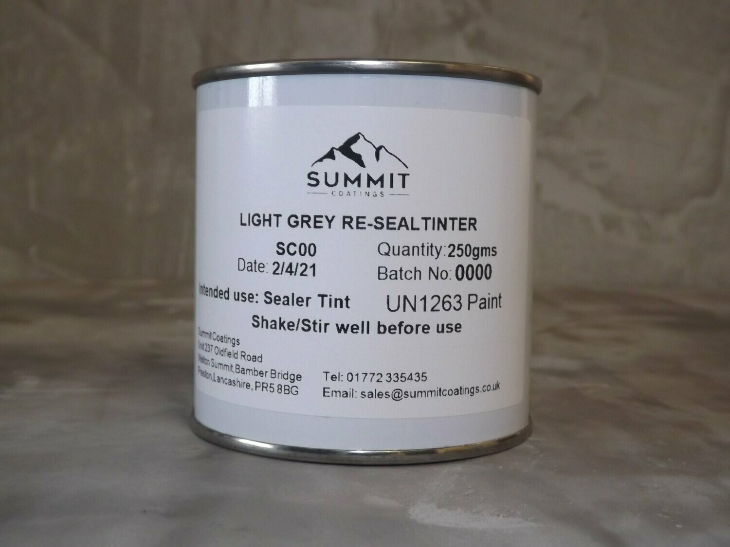 Terracotta Water Based Tinter 250ml