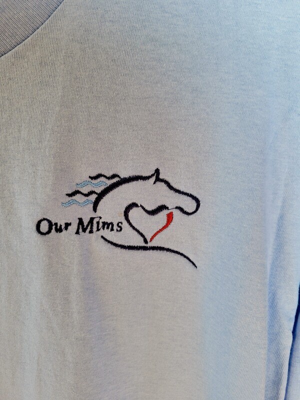 2X embroidered t-shirt