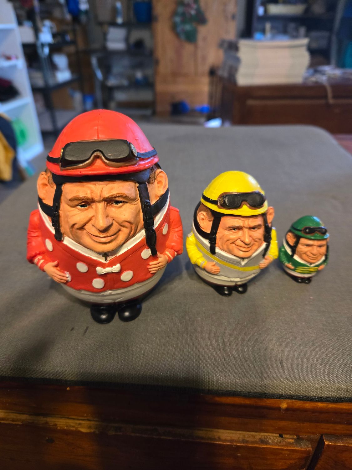 Pat Day nesting dolls