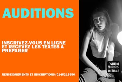 Inscriptions aux auditions d'entrée- Concours 2026-2027