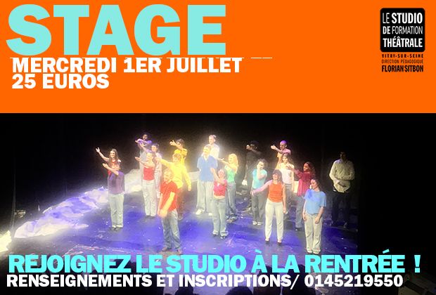 RENTRÉE 2026/2027: STAGE D'ADMISSION MERCREDI 1ER JUILLET