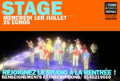 RENTRÉE 2026/2027: STAGE D'ADMISSION MERCREDI 1ER JUILLET