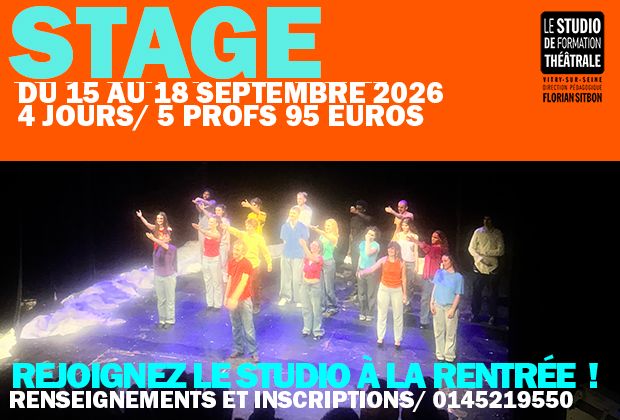 RENTRÉE 2026/2027: STAGE D'ADMISSION du 15 au 18 Septembre 2026 RENTRÉE 2026/2027: STAGE D'ADMISSION du 15 au 18 Septembre 2026