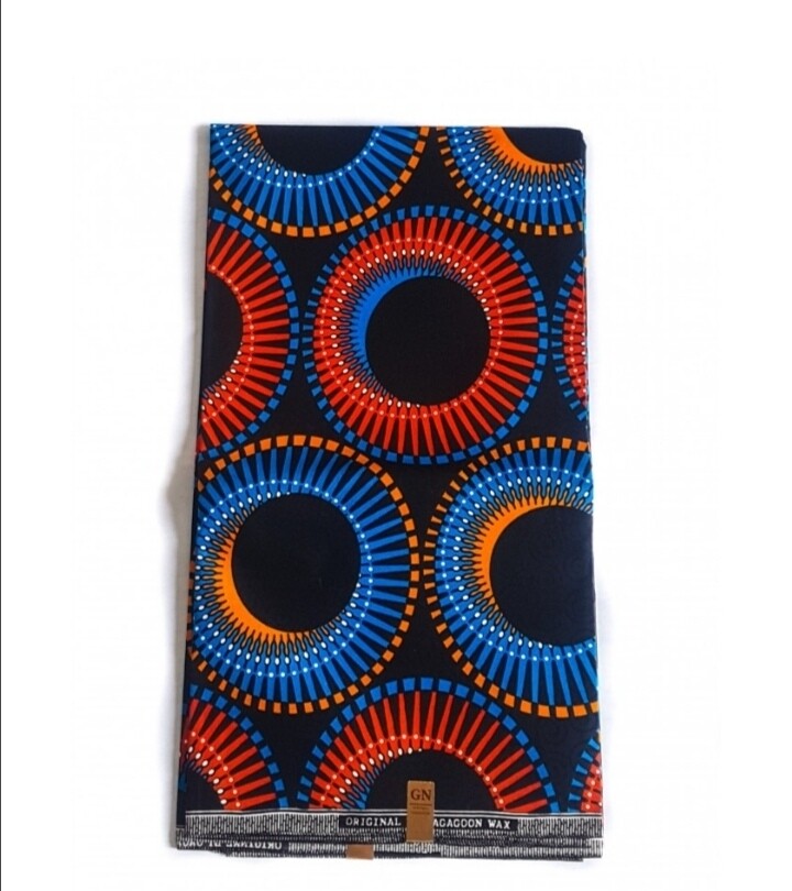African Ankara Fabric "Cosmic"