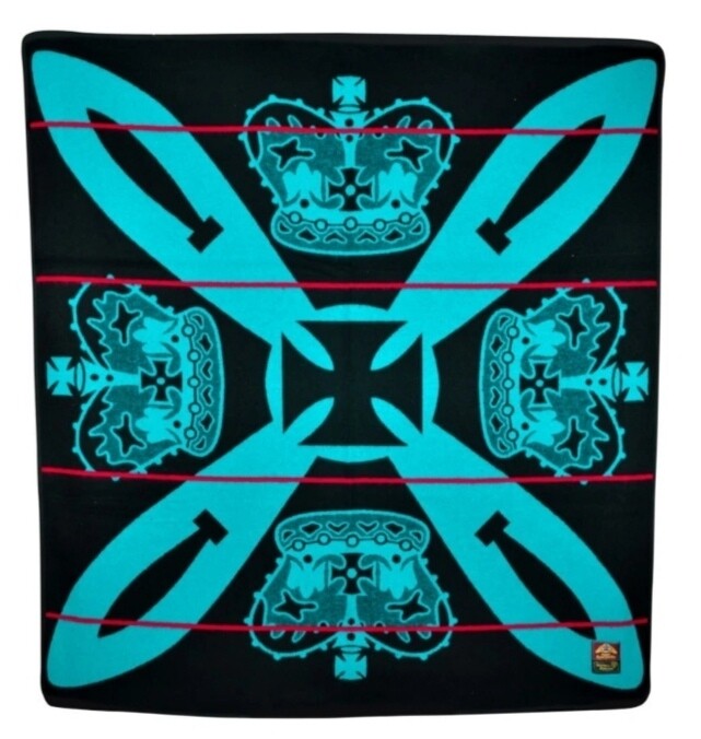 Victoria England Blanket - Crown