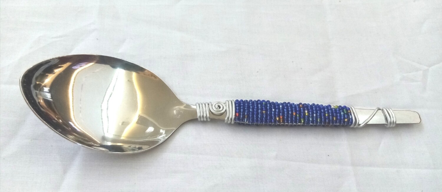 Dishing Spoon Oval - Blue