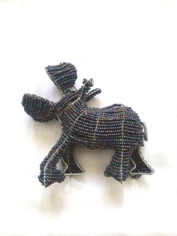 Beaded Hippo