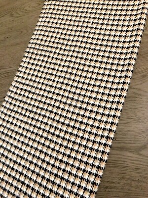 Natural Houndstooth Wrap