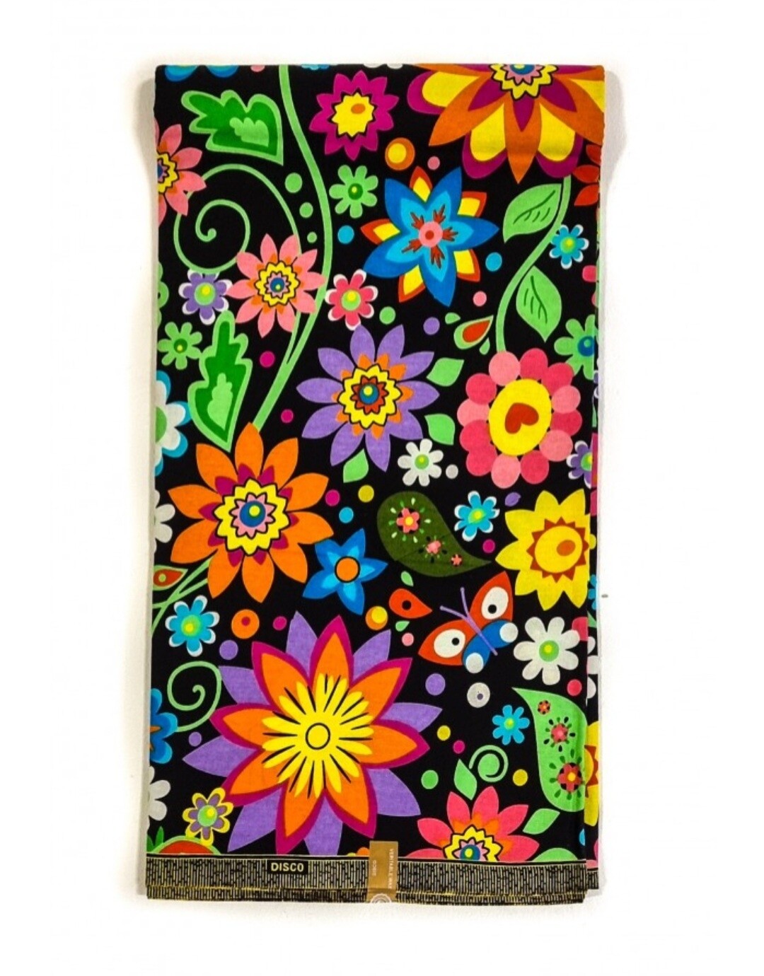 African Ankara Fabric "Floral Escapade"
