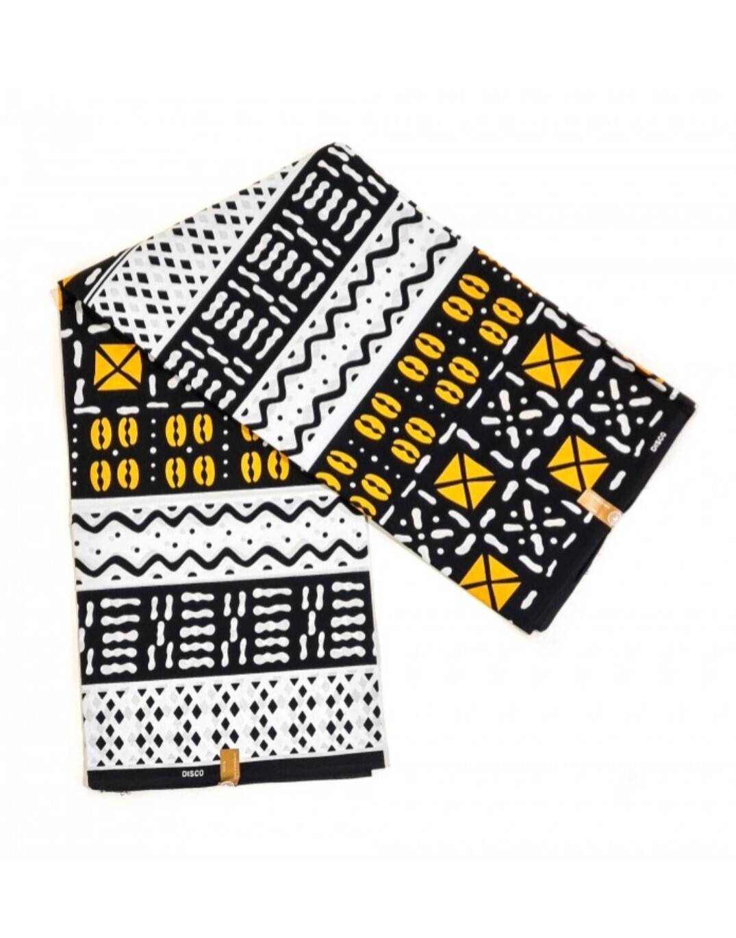 African Ankara Fabric "Mali Yellow"