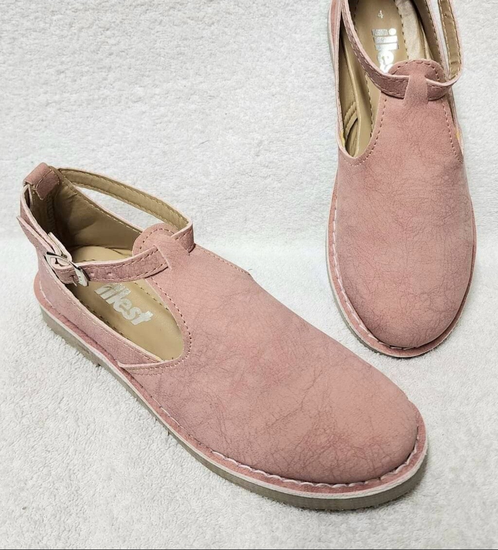 Dusty Pink: Mary Janes 