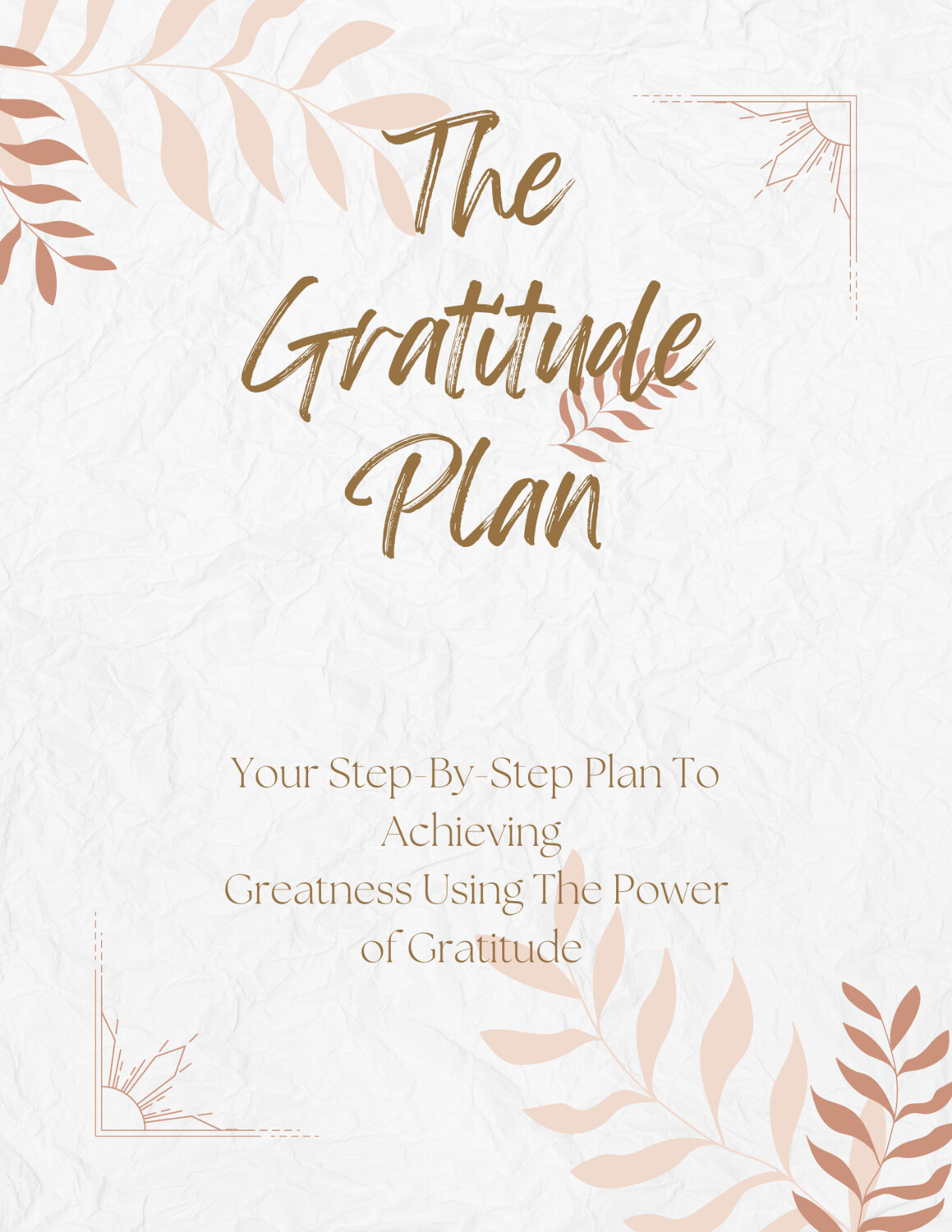 The Gratitude Plan