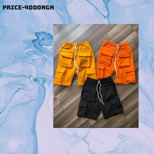 Cotton Shorts With Multiple Pockets(unisex)