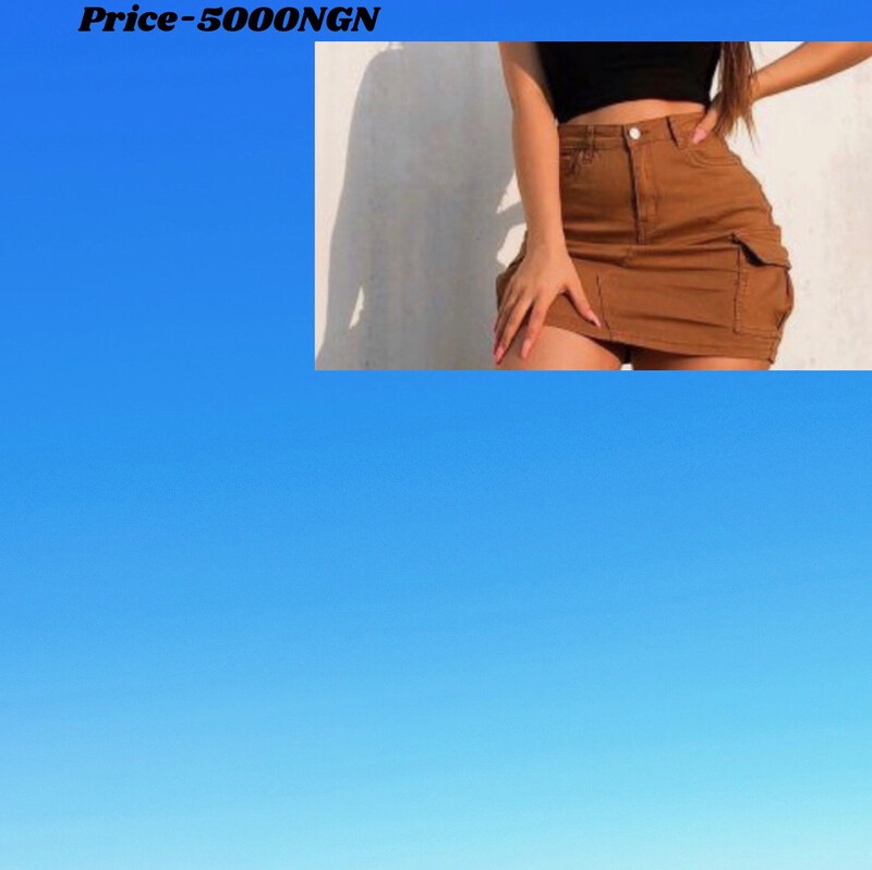 Cargo Skirt ( Without Belt )
