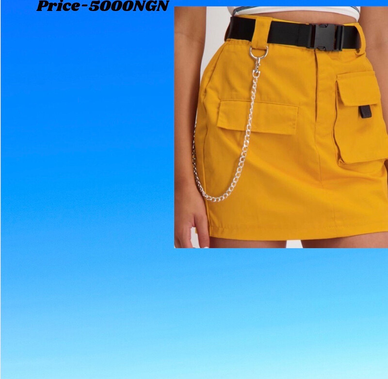 Cargo Skirt ( Belt Inclusive)
