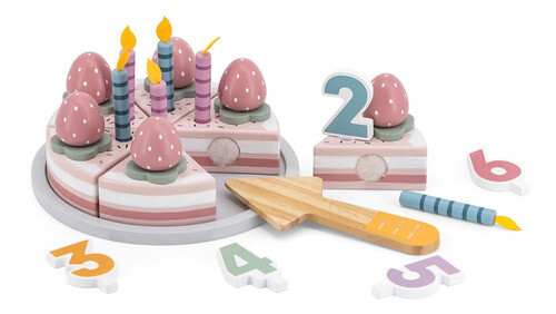 Torta De Cumpleaños Con Accesorios