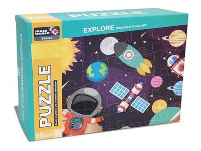 Puzzle 35 piezas - Espacial