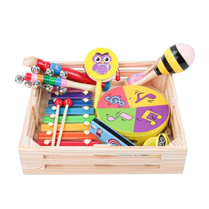 Juego musical en madera