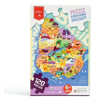 Conociendo Uruguay (120 Piezas)