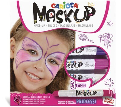 Pintura de cara Princess Carioca