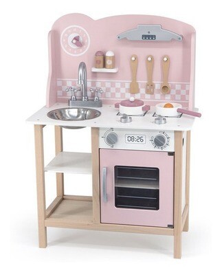 Cocina En Madera Rosa