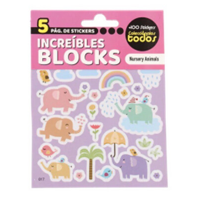 Block 100 Stickers