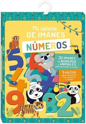 Caja Imanes con Poster Números